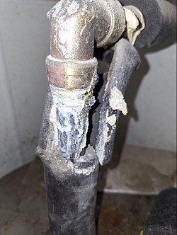 leaking hot water heater